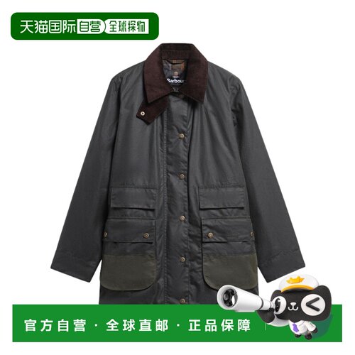 香港直邮Barbour 女士户外风衣 LWX1591SG51 AW2026 绿色 长袖夹