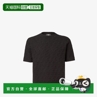25秋冬 芬迪 FZX051AUW0F0QA1 男士 1h可退 短袖 欧洲直邮FENDI