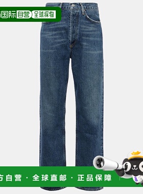 香港直邮AGOLDE 女士 ‘90s 中腰直筒牛仔裤 004170直筒裤