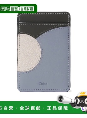 香港直邮Chloe Moona 徽标牛皮卡包卡夹 C24SP910M34