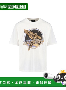 1h可退 香港直邮Represent 男士 and Polos T恤白色上衣 MLM10082