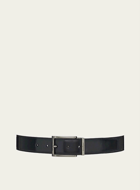 香港直邮Salvatore Ferragamo 双面可调式皮带 67【付后1h可退】