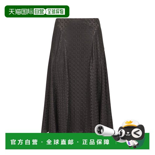 1h可退 香港直邮FENDI 女士半身裙 FQ7688AUQGF1T6H AW2025 棕色