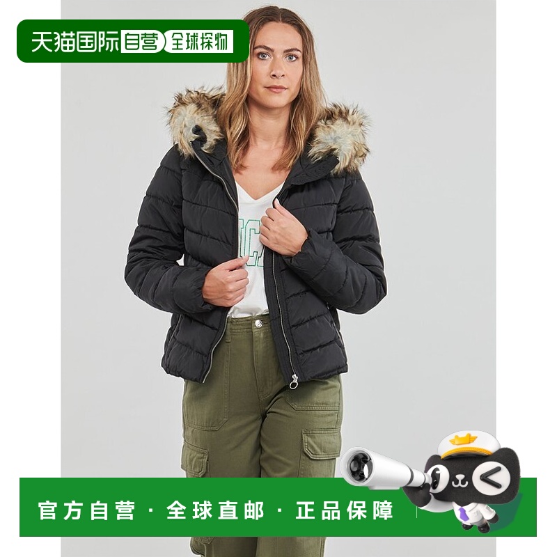 欧洲直邮Only 女士 ONLELLAN QUILTED HOOD JACKET CC OTW 羽绒服