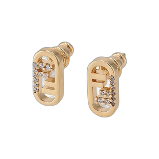 1h可退 欧洲直邮芬迪(FENDI) O’Lock耳环新款耳钉