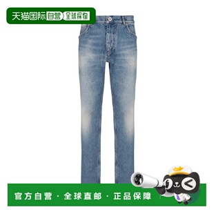 直筒裤 牛仔裤 CH1MI070DD97 徽标刺绣牛仔长裤 香港直邮Balmain