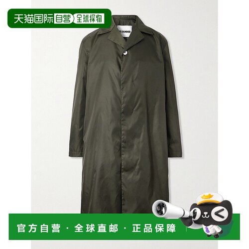 香港直邮Jil Sander 吉尔 桑达 男士 中长运动风衣外套 J22SW0023
