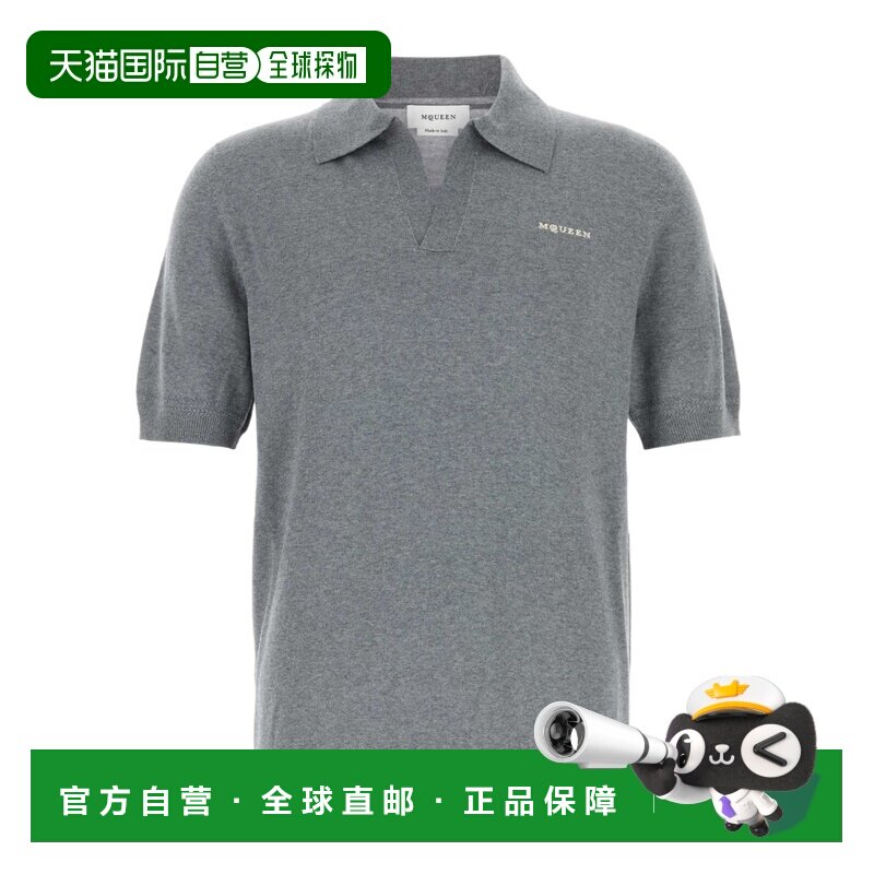 香港直邮ALEXANDER MCQUEEN 男士T恤短袖 875478Q1BHG1436 AW2026