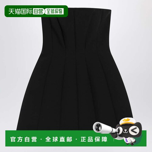 香港直邮MaxMara 麦斯玛拉 女士 黑色紧身束胸连衣裙(sable) BETE