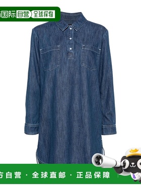 香港直邮A.P.C. Texas 牛仔迷你连衣裙 COGXFF35071