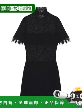 香港直邮Alexander McQueen 蕾丝迷你连衣裙 833380Q1BD1