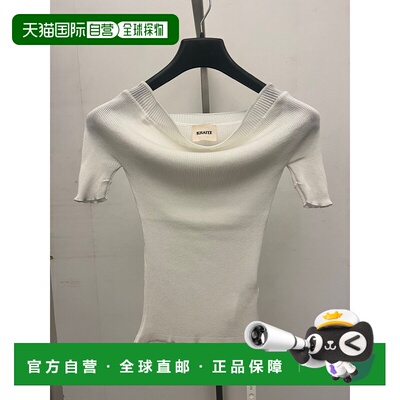 香港直邮Khaite 短袖T恤 9714435针织高档舒适百搭减龄 高级感