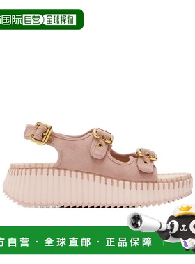 香港直邮Chloe Nama坡跟凉鞋 CH26S17KVI