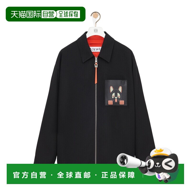 香港直邮LOEWE 男士外套 H526Y02WDG1109 SS2026 黑色 LOEWE x Lo