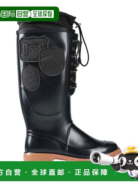 1h可退 香港直邮Dsquared2 二次方 男士 脚踝靴 black黑色 舒适时