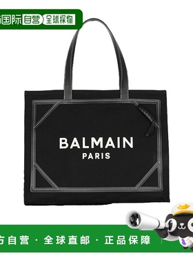 香港直邮Balmain 字母图案托特包手提包单肩包 BN1FF810TPAC