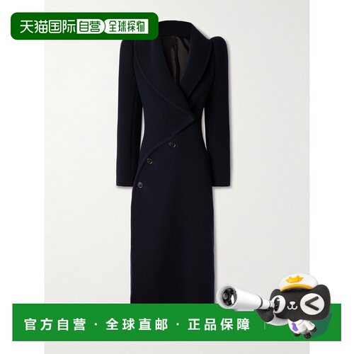 Alaia 女士 羊毛大衣 AA9M1098T473B537MINUIT西【付后1h可退】
