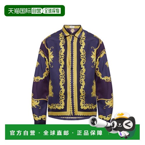 欧洲直邮versace 男士 衬衫长袖
