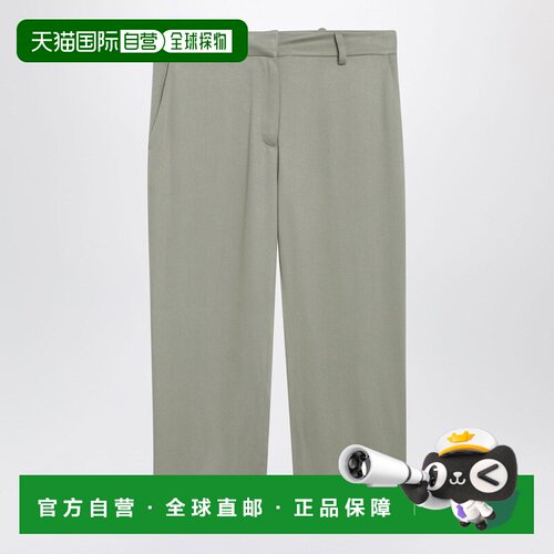 香港直邮The Frankie Shop 女士 SAGE CAPRI 绿色裤子 TTFS22019V