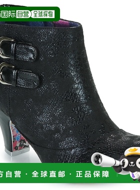 欧洲直邮Irregular Choice 女士 短筒靴 THINK ABOUT IT