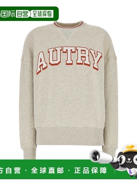 1h可退 香港直邮AUTRY 女士 Main Wom 混纺浅灰色棉质卫衣 SWPW75