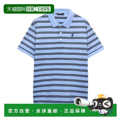 1h可退 香港直邮PRADA 男士T恤 UJN01A19QCSOOOF0D6T AW2026 蓝色