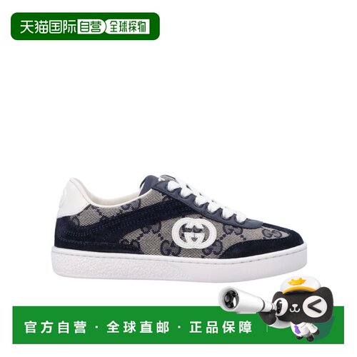 1h可退 香港直邮Gucci G74 系带运动鞋 812674AAE2T