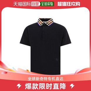 少男 欧洲直邮burberry Polo衫 99新未使用 博柏利衬衫