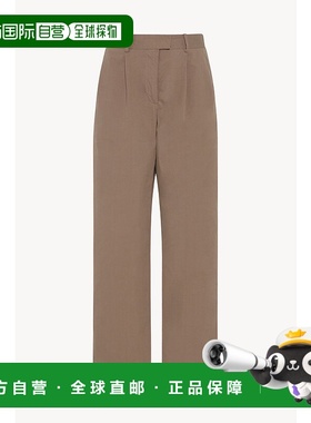 1h可退 香港直邮The Row 女士 Alfidis 长裤 8884W3897 brown棕色