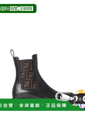 1h可退 香港直邮Fendi 芬迪 女士 FENDI FILO 骑士靴子 8T8576A37