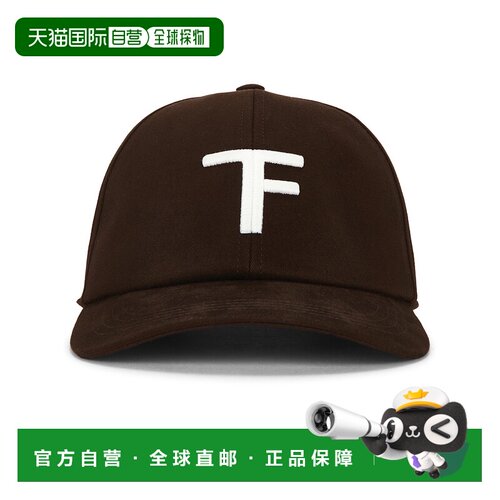 美国直邮Tom Ford 汤姆 福特 男士 帆布光滑皮革帽子 MH005TCN061