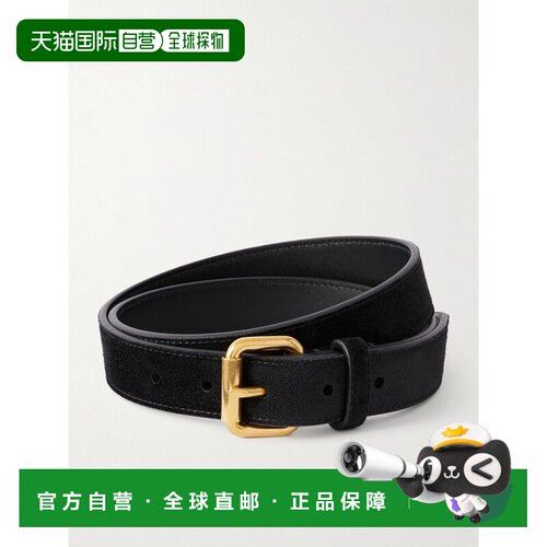 香港直邮The Row 女士 Geo 绒面革皮带 B001133L700BLAG