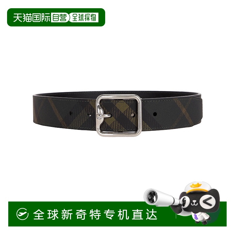 1h可退 香港直邮Burberry 巴宝莉 男士 B 带扣皮带 8098127