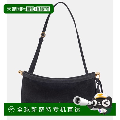 香港直邮Alaia 女士 Curve Medium leather shoulder bag 单肩包