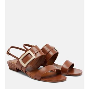 维维亚 罗杰 VIVIER 皮质露跟 Belle Vivier 女士 香港直邮ROGER