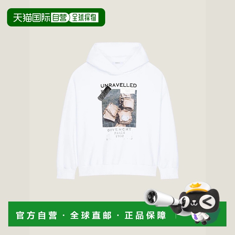 欧洲直邮GIVENCHY 纪梵希 25秋冬 BWJ04YP78W-100 女士 卫衣 Unra