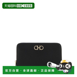 1h可退 香港直邮Salvatore Ferragamo 菲拉格慕 女士 Black leath