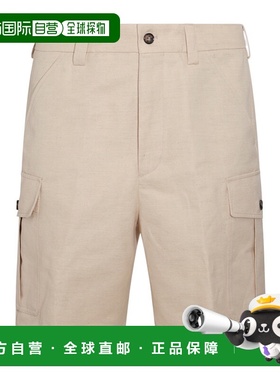 香港直邮Loro Piana Bizen 腰带环短裤 FAN8833
