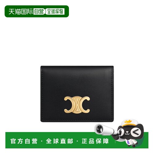 香港直邮CELINE 女士卡包 10P353DPV38NO AW2026 黑色 BI-FOLD CA