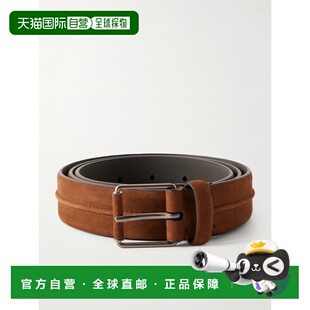 皮带腰带 美国直邮zegna 3cm 男士 LHURAB109AZ 杰尼亚