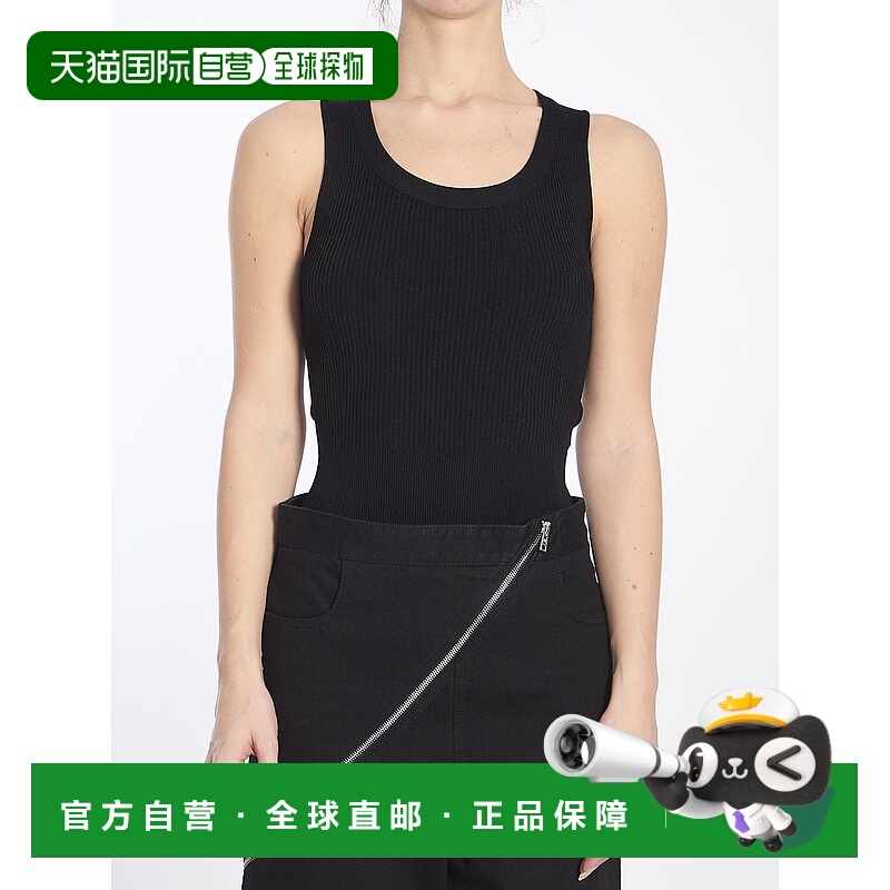 1h可退 香港直邮Alaia 女士 罗纹针织连体衣 AA9B0353K017A