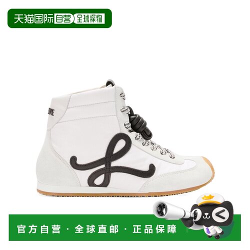 香港直邮Loewe 圆头高帮运动鞋 LBR2282X18罗意威 【付后1h可退】