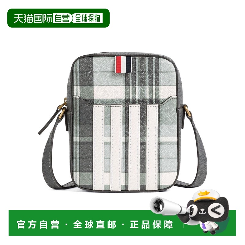 香港直邮Thom Browne 徽标相机单肩包 MAG432AL0041牛皮皮质