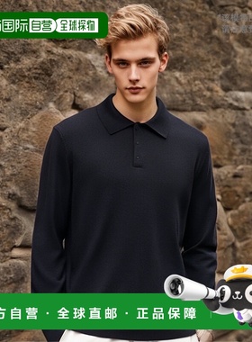香港直邮GOLDEN GOOSE 男士 徽标长袖polo衫 GMP01353P001041