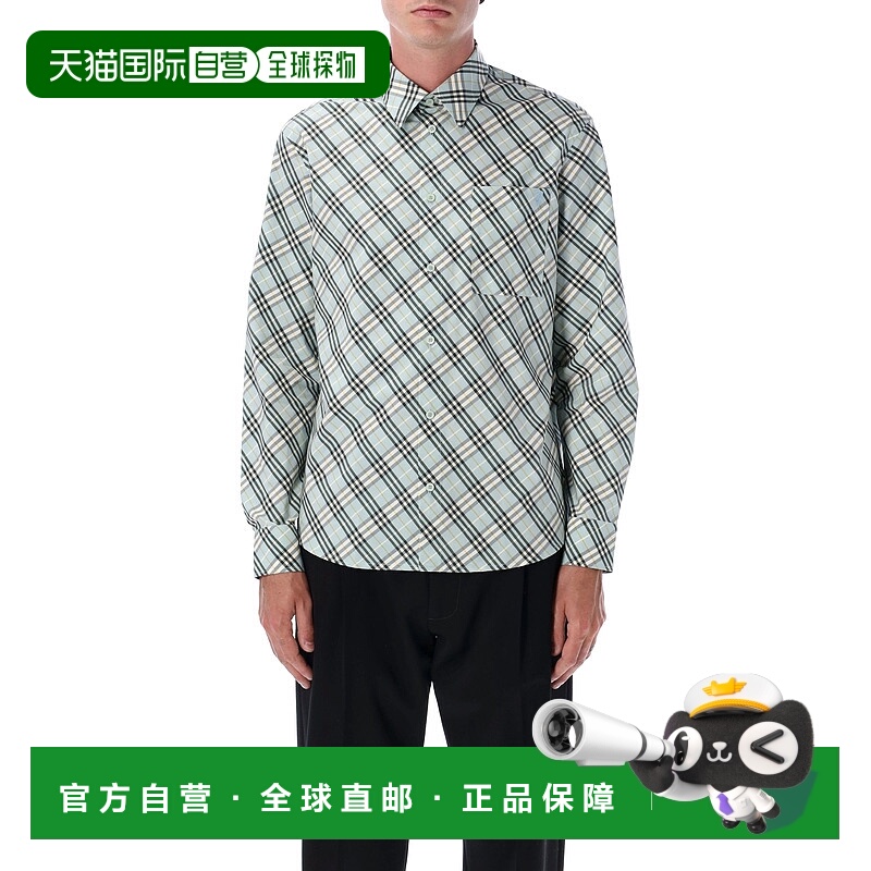 香港直邮Burberry 巴宝莉 男士 SP25-MW-SIP-2.2.044 衬衫 810117