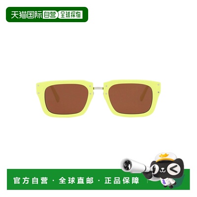 1h可退 香港直邮Jacquemus 女士 太阳眼镜 yellow黄色 舒适时尚