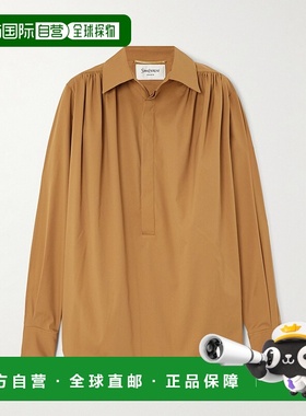 1h可退 香港直邮Saint Laurent 圣罗兰 女士 长袖衬衫 822158Y7I2