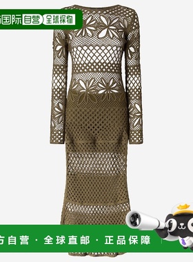 1h可退 香港直邮Pinko 品高 女士 长袖连衣裙 104731A2FF针织