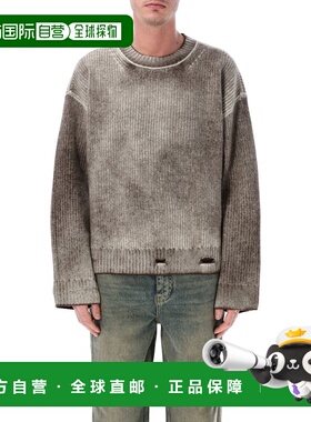 香港直邮Represent 男士 可反穿淡出罗纹针织毛衣 MLM100217