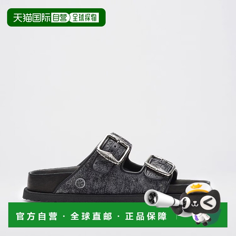 1h可退 香港直邮Birkenstock 勃肯 男士 Arizona 天鹅绒凉鞋 1031